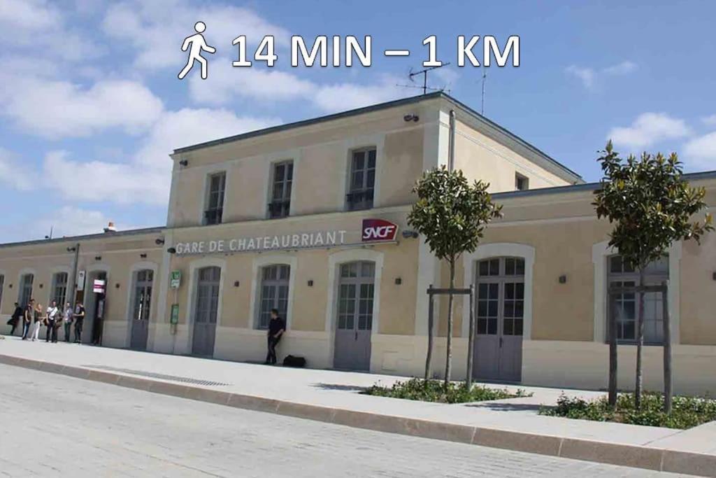 New-York New-York : Fibre Wifi/Linge/Parking Apartment Châteaubriant Exterior foto