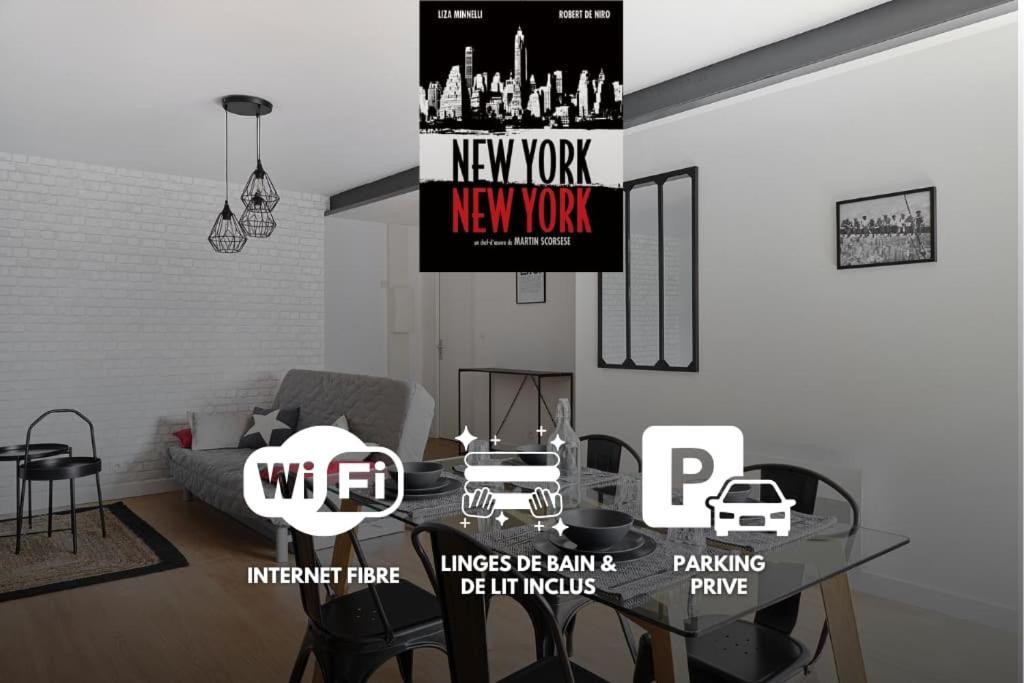 New-York New-York : Fibre Wifi/Linge/Parking Apartment Châteaubriant Exterior foto